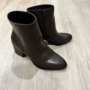 Kelly & Katie -Meliza Brown Ankle Bootie